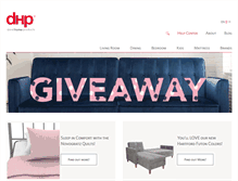 Tablet Screenshot of dhpfurniture.com